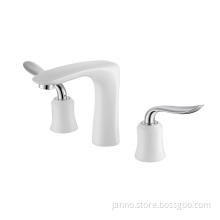 Bathroom Faucets With Double Handles Tap Mixer